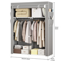 Girls sales canvas wardrobe